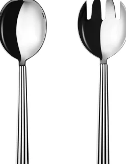 Bestik<Georg Jensen BERNADOTTE SERVING SET SS 2 PCS