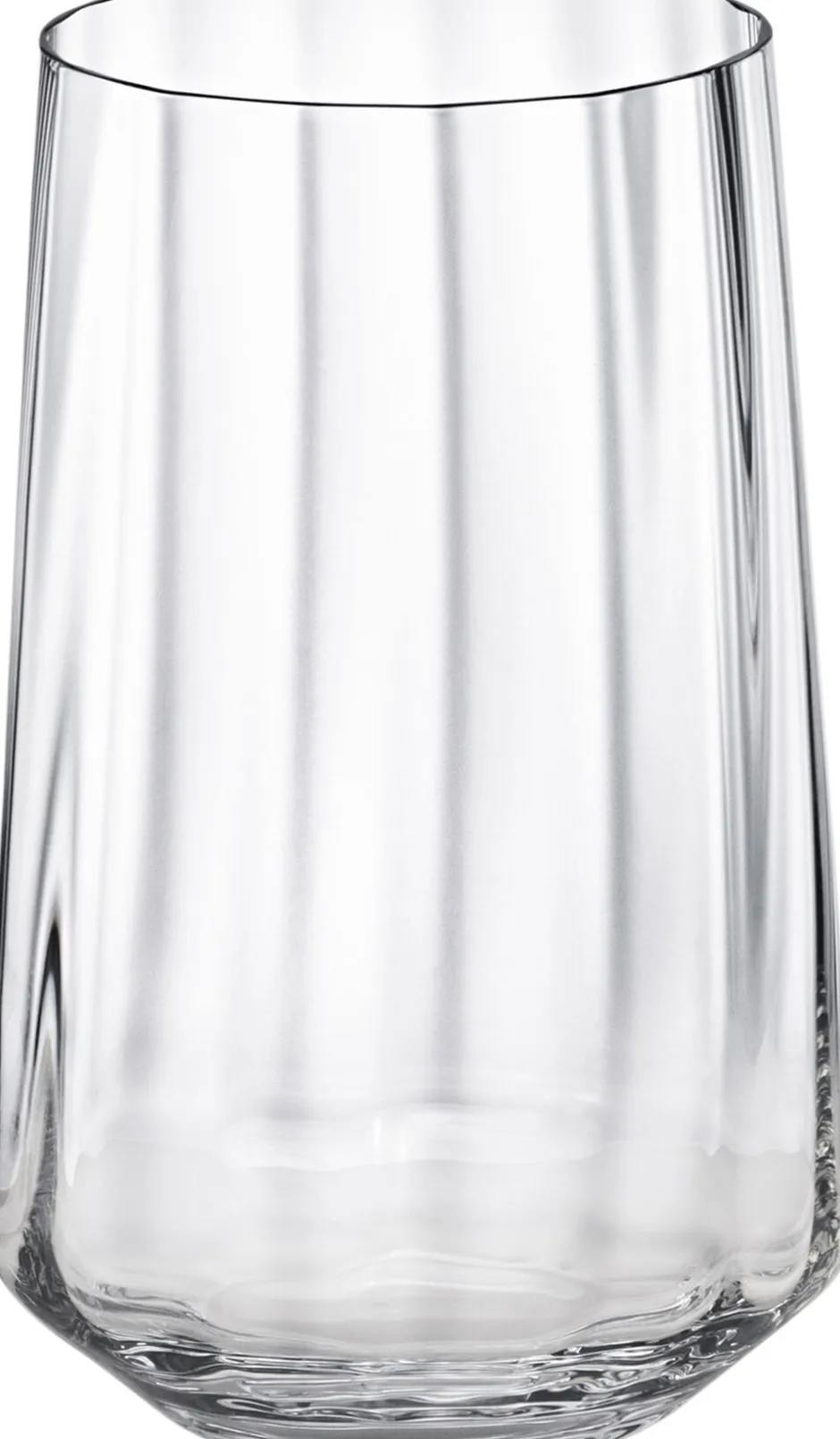 Glas<Georg Jensen BERNADOTTE TALL TUMBLER GLASS CRYSTAL 38 CL, 6 PCS