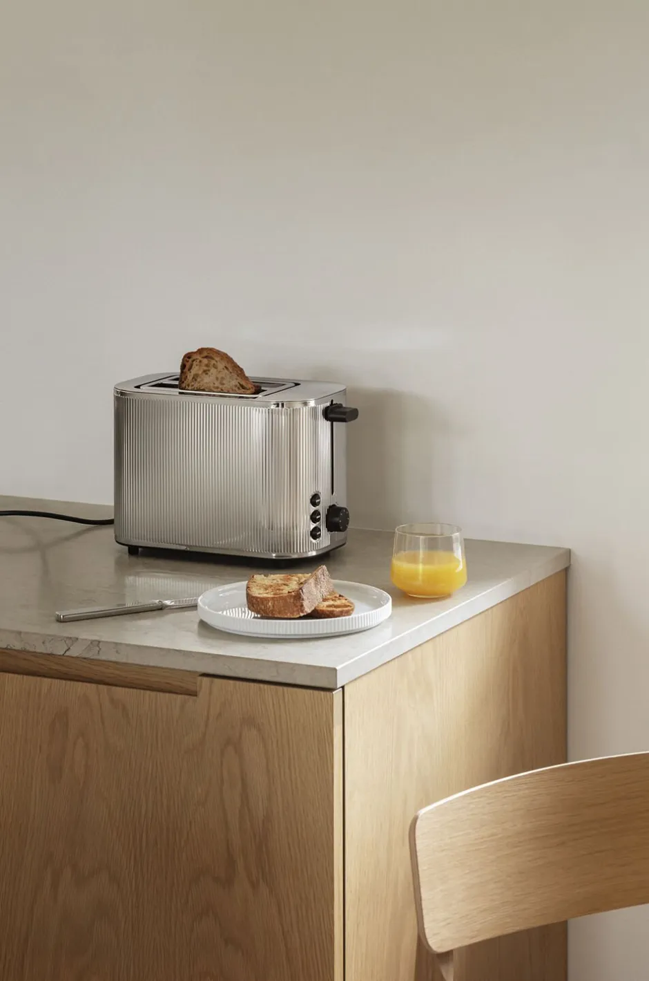 Køkkenmaskiner<Georg Jensen Bernadotte toaster Stainless steel