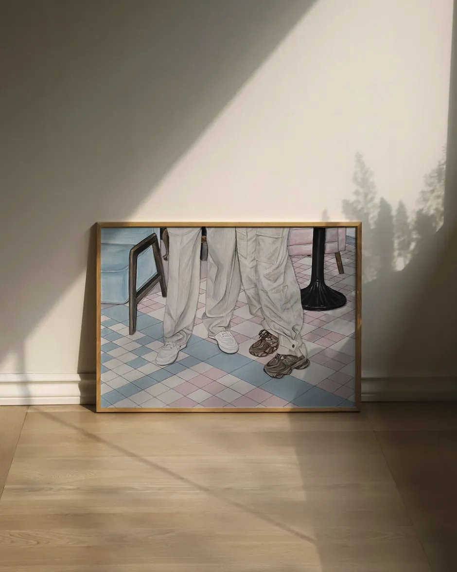Plakater & Rammer<Poster & Frame Bille Who - Side by Side Flerfarvet