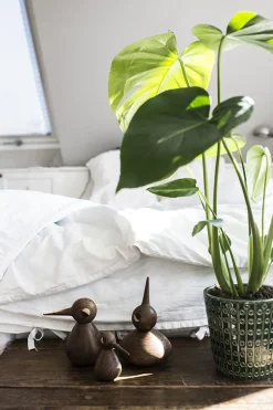 Figurer & Skulpturer<Architectmade Bird lille egetræ røget