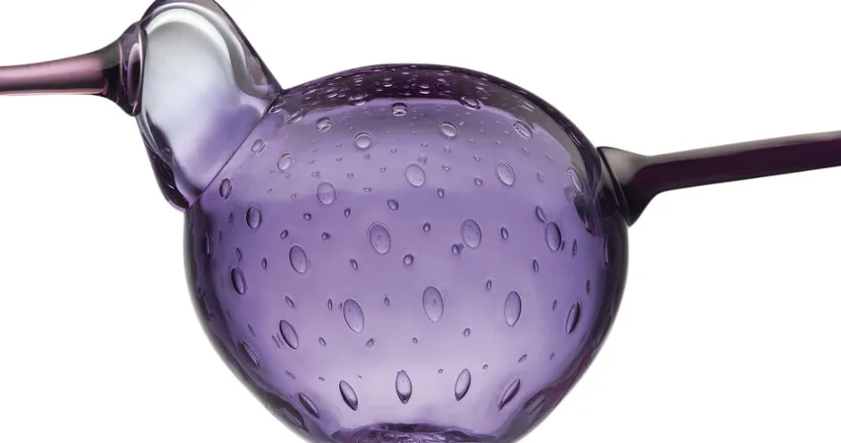 Figurer & Skulpturer<Iittala Birds by T Kesuri ametyst årsfugl 2021