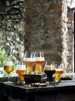 Glas<Luigi Bormioli Birrateque 2 stk. ølglas tester 42 cl.