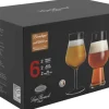 Glas<Luigi Bormioli Birrateque ølglas-sæt 6 stk.