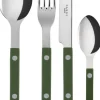 Bestik<Sabre Paris Bistrot Solid / 4 pieces cutlery set / Green