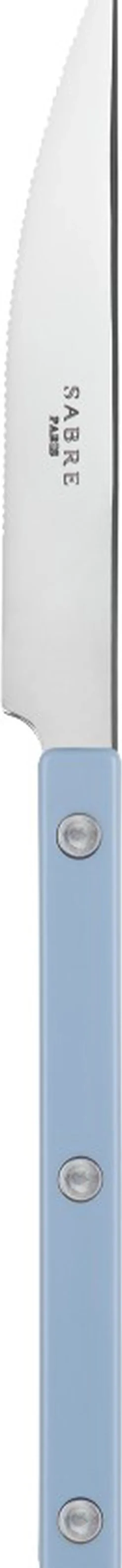 Bestik<Sabre Paris Bistrot Solid / Dinner knife / Pastel blue
