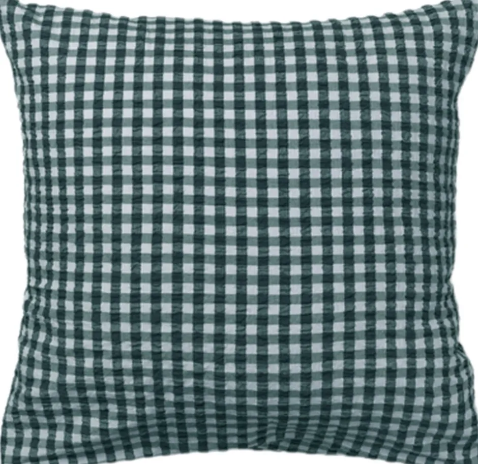 Sengetøj & Lagner<Juna Bæk&Bølge Pudebetræk 63x60 cm grøn/lys blå DK