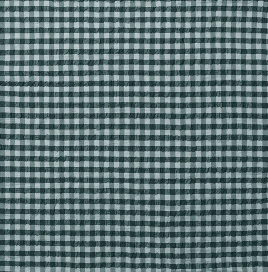 Sengetøj & Lagner<Juna Bæk&Bølge Pudebetræk 63x60 cm grøn/lys blå DK