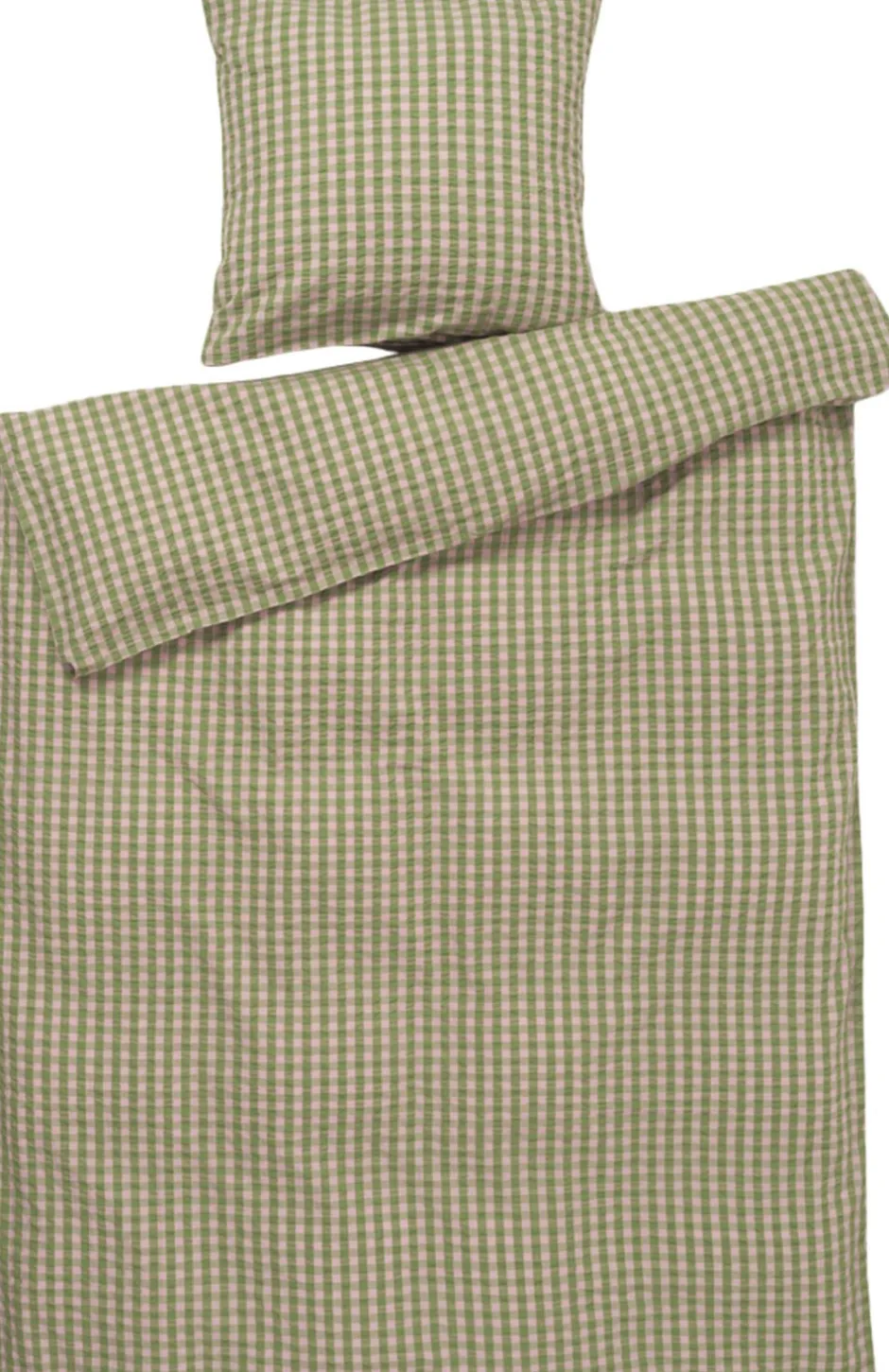 Sengetøj & Lagner<Juna Bæk&Bølge Sengetøj grøn/soft pink DK