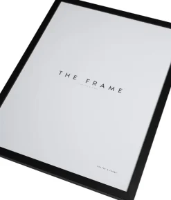 Plakater & Rammer<Poster & Frame Black wood Flerfarvet