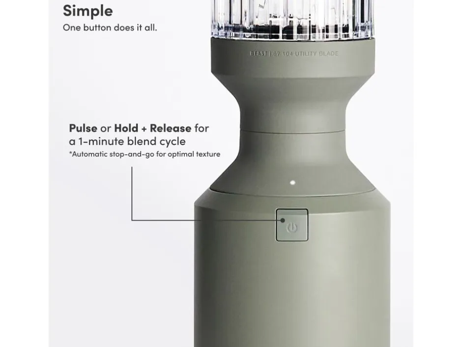 Køkkenmaskiner<Beast Blender Mega Plus 1200 Sage