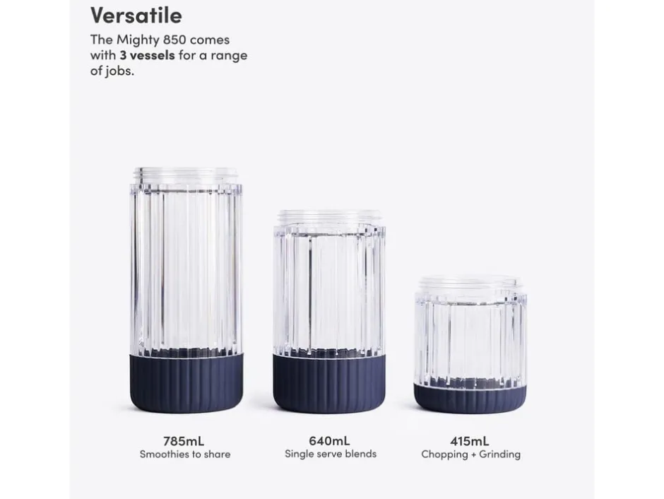 Køkkenmaskiner<Beast Blender Mighty 850 watt Navy