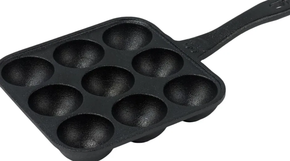 Gryder & Pander<Holm Æbleskivepande 9 huller