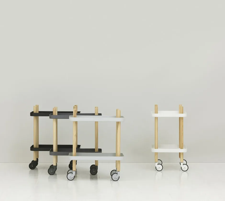 Møbler<Normann Copenhagen Block bord mørkgrå