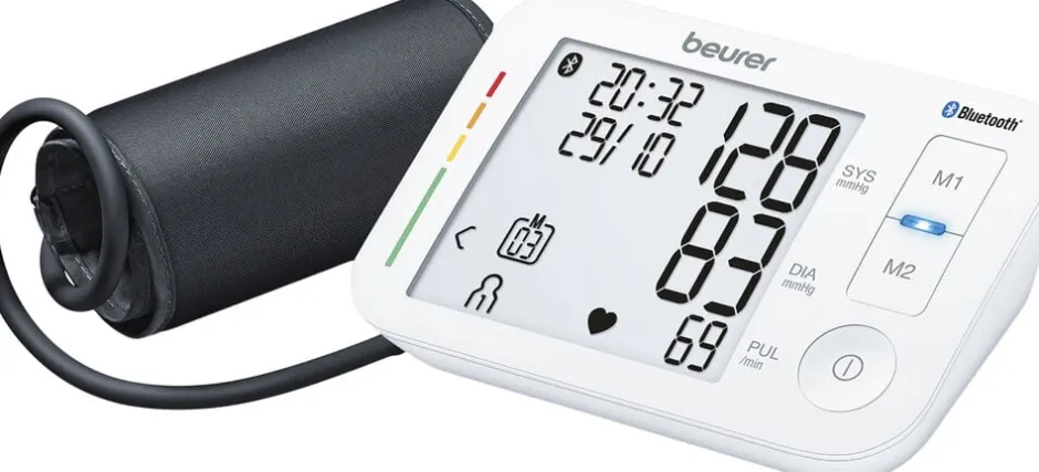 Elektronik<Beurer Blodtryksmåler til overarmen med Bluetooth SR-BM788