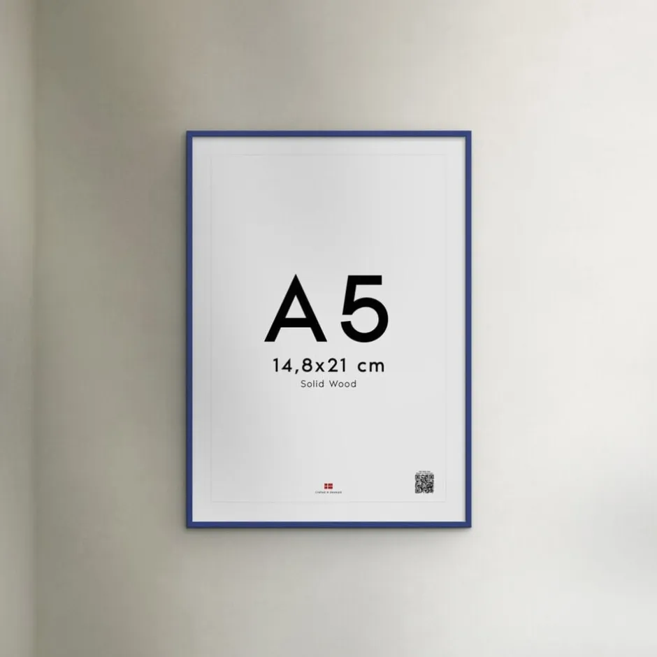 Plakater & Rammer<Poster & Frame Wood Blue