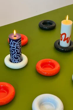 Lys & Lysestager<Studio About BOB CANDLE HOLDER, SMALL, MINT