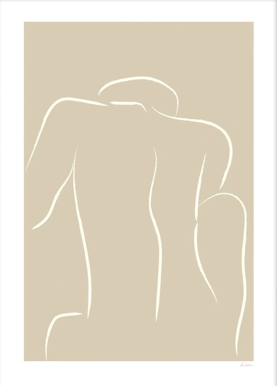 Plakater & Rammer<Poster & Frame BODY 02 Flerfarvet
