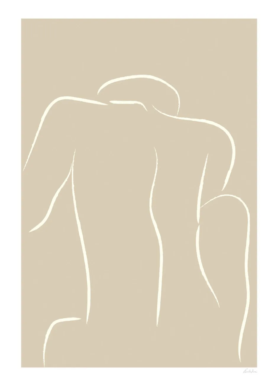 Plakater & Rammer<Poster & Frame BODY 02 Flerfarvet