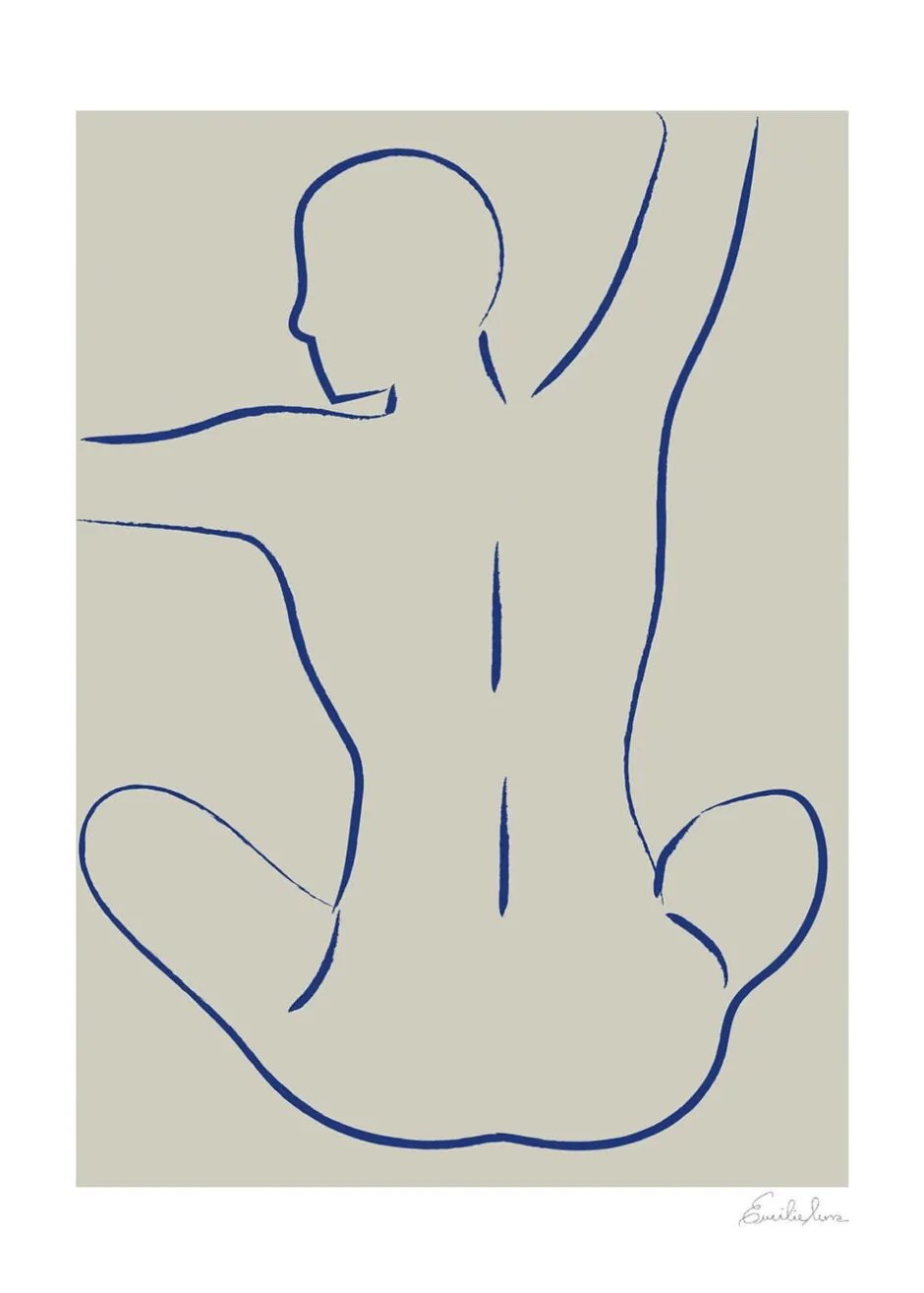 Plakater & Rammer<Poster & Frame BODY 01 Flerfarvet