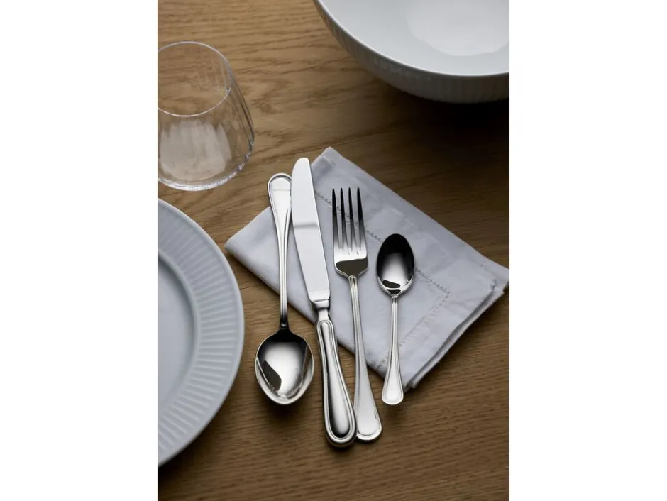Bestik<Gense Bordgaffel Oxford 20 cm Blankt stål