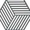 Tilbehør Til Bordet<Zone Bordskåner Cool Grey Hexagon