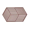 Tilbehør Til Bordet<Zone Bordskåner Hexagon Burgundy L24