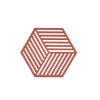 Tilbehør Til Bordet<Zone Bordskåner Hexagon Burned Red