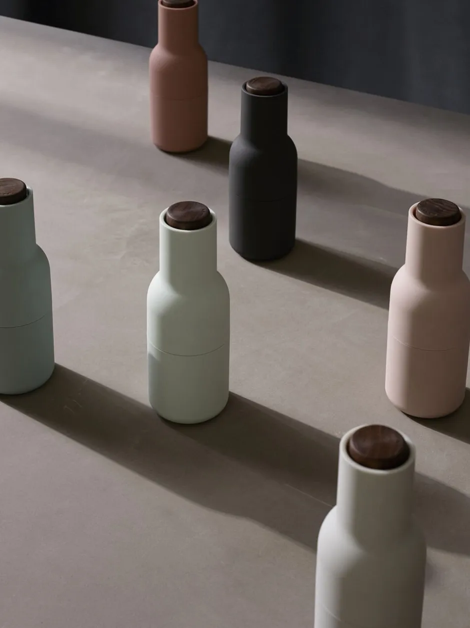 Køkkenartikler<Audo Copenhagen Bottle Grinder, Barley, Walnut, 2-p