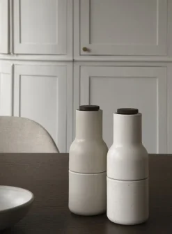 Køkkenartikler<Audo Copenhagen Bottle Grinder, Ceramic, Sand, 2-pa