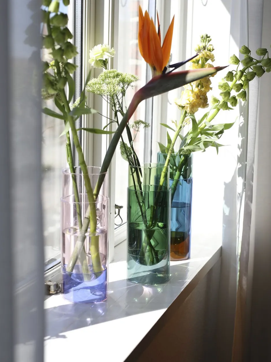 Vaser & Urtepotteskjulere<Studio About BOUQUET TUBE, LARGE, BLUE, 95270B
