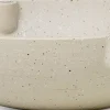 Lys & Lysestager<Ferm Living Bowl Candle Holder - L - Ceramic - Light Grey