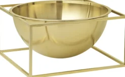 Vaser & Urtepotteskjulere<Audo Copenhagen Bowl centerpiece - Large Gold Plate