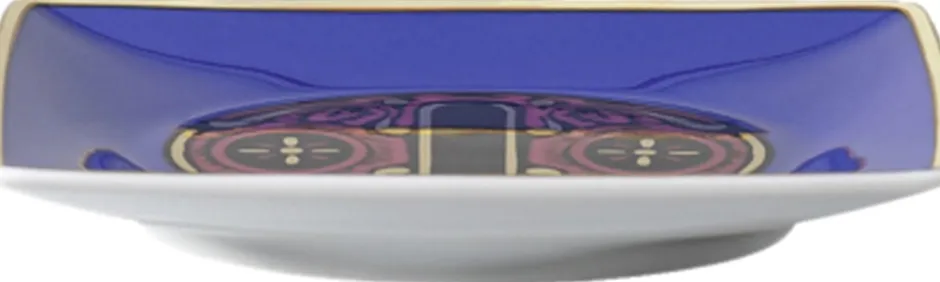 Opbevaring<Versace Bowl 12cm sq. flat, Holiday Alphabet O,