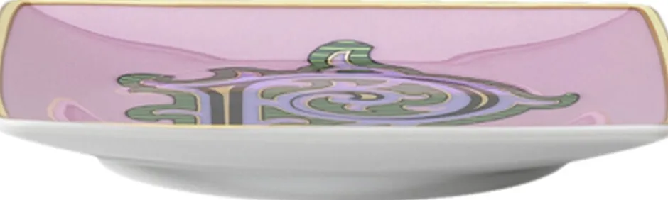 Opbevaring<Versace Bowl 12cm sq. flat, Holiday Alphabet P,