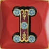 Opbevaring<Versace Bowl 12cm sq. flat, Holiday Alphabet I,
