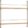 Møbler<Moebe Box set, Magazine Shelving MS.65. 1, Oak shelves, Warm Grey l