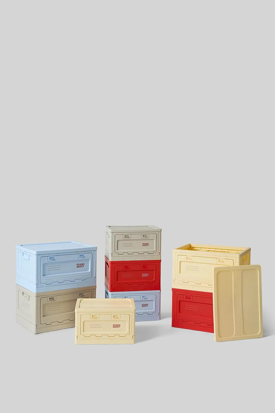 Opbevaring<Studio About Box, Small Light yellow