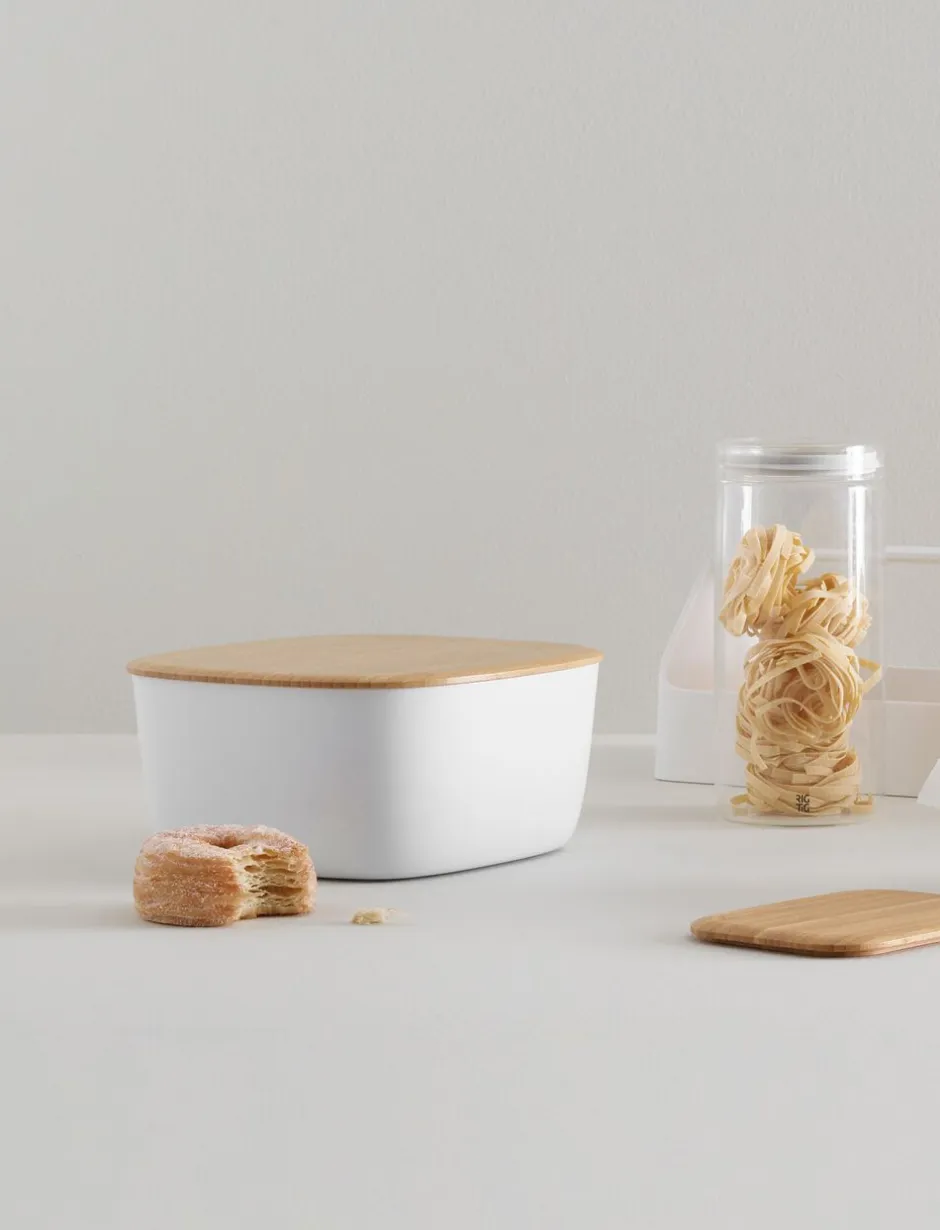 Opbevaring<RIG TIG BOX-IT brødkasse L 23 cm white