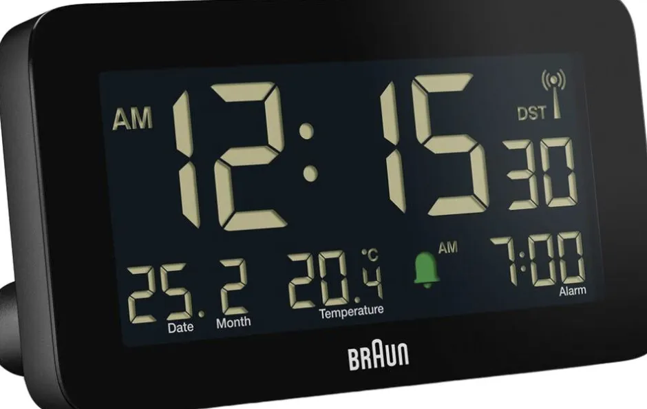 Ure & Vejrstationer<Braun BC10-DCF vækkeur