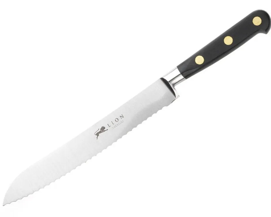 Køkkenknive & Sakse<Lion Sabatier Brødkniv Ideal 20 cm Stål/Sort