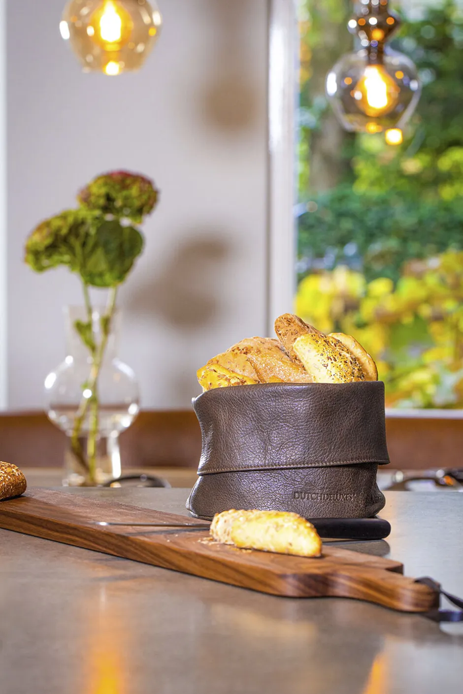 Opbevaring<DutchDeluxes Bread Basket Vintage Brown