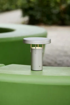 Trådløse Lamper<Hübsch BringMe Portable Lamp Mini Metallic Sand