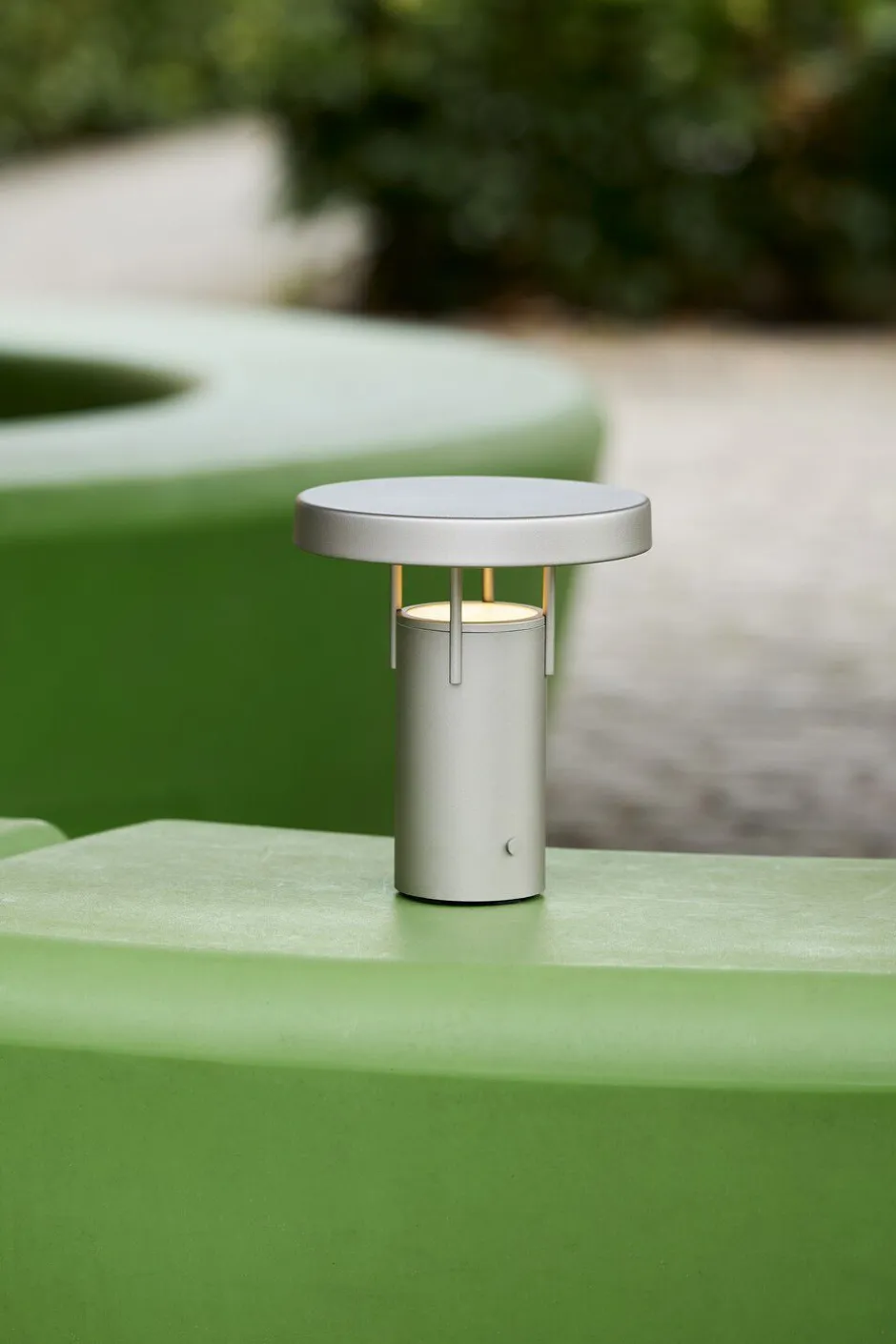 Trådløse Lamper<Hübsch BringMe Portable Lamp Mini Metallic Sand