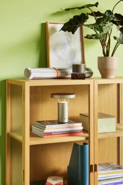 Trådløse Lamper<Hübsch BringMe Portable Lamp Mini Metallic Sand