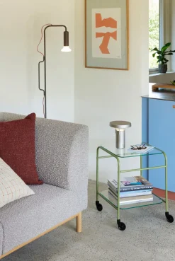 Trådløse Lamper<Hübsch BringMe Portable Lamp Mini Metallic Sand