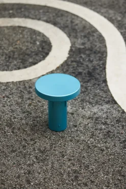 Trådløse Lamper<Hübsch BringMe Portable Lamp Mini Metallic Turquoise