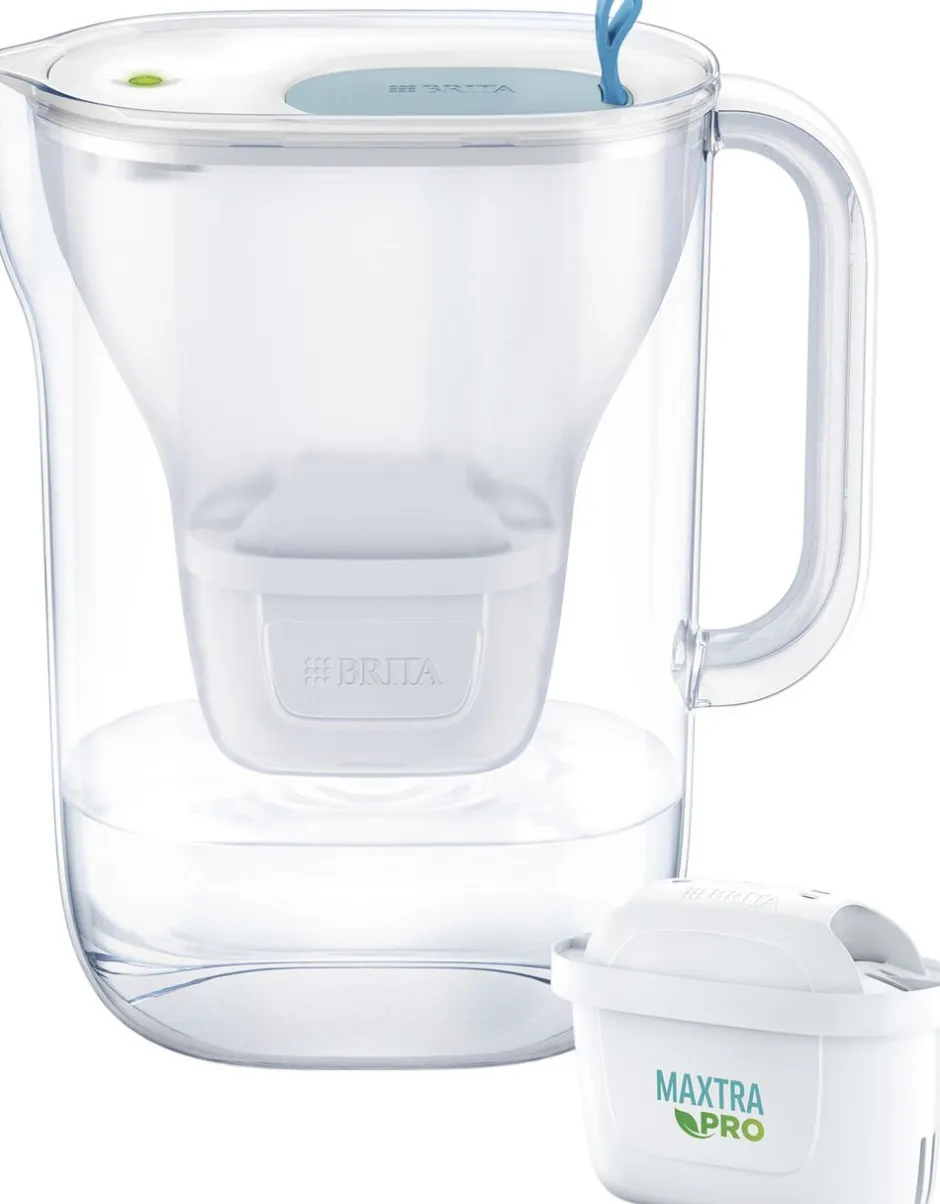 Karafler & Kander<BRITA STYLE LED4W MXPRO JUG BLUE