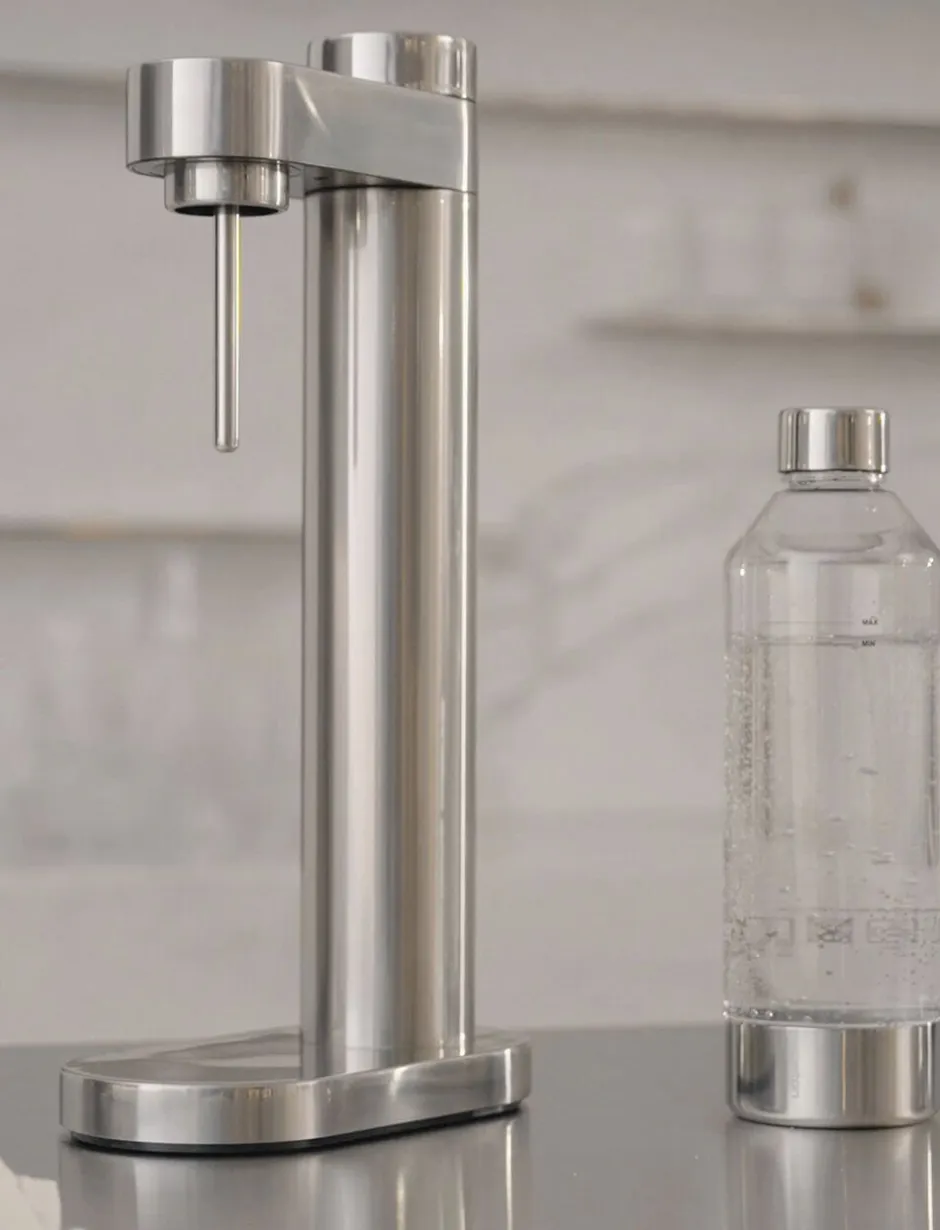 Køkkenmaskiner<Stelton Brus carbonator Steel