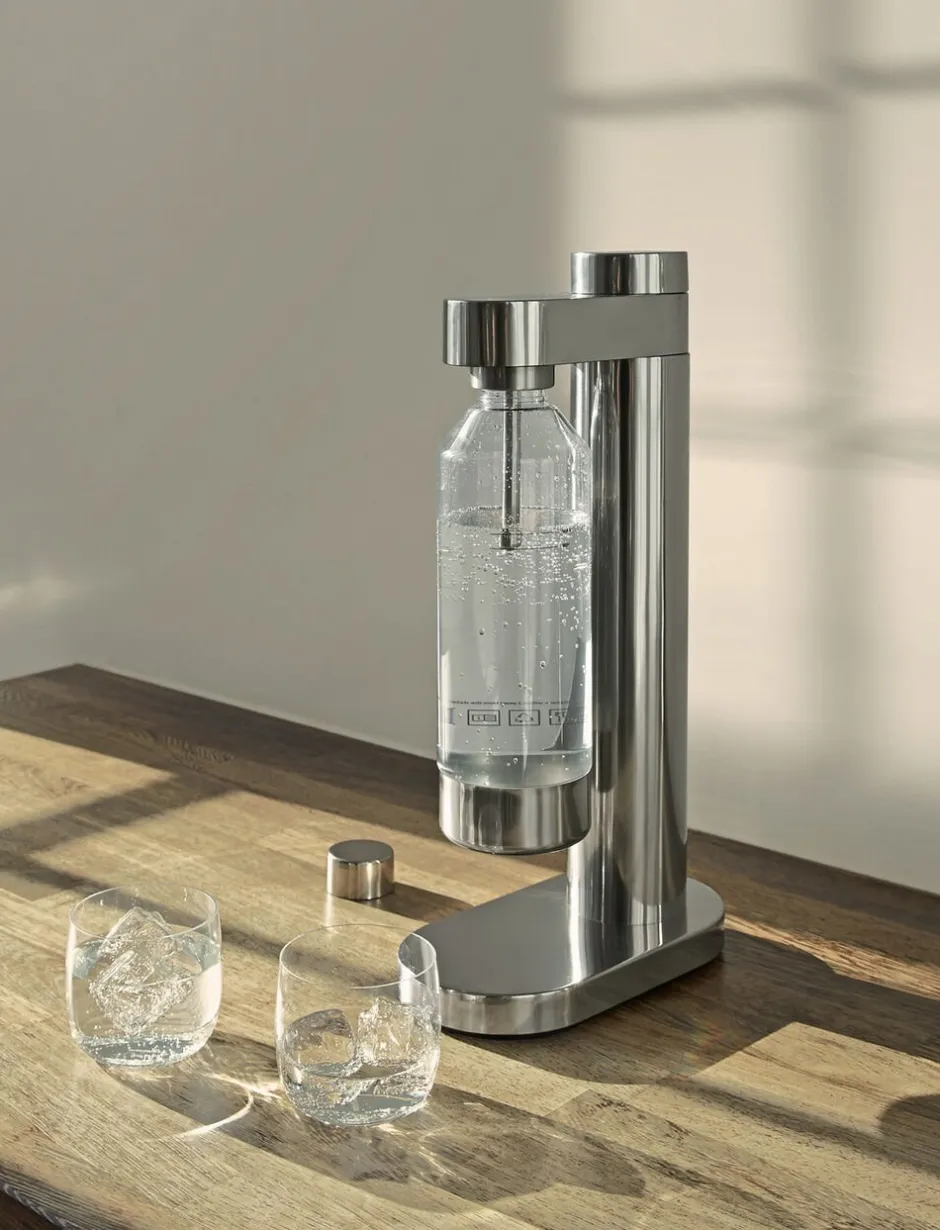 Køkkenmaskiner<Stelton Brus carbonator Steel